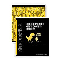 Тетрадь предм. 48л. ФЕНИКС "Фразы с характером-История" 67497 мел.карт.,выб.твин-лак (клетка)