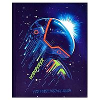 Дневник 1-11кл. ФЕНИКС тв.обл. "Космонавт" 63314 глянц.лам.,тисн.фольг.