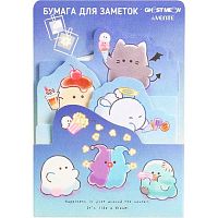 Кл.бумага д/заметок 70*92/70*82/70*58,5мм deVENTE  20л.*3шт 2010521 синий,асс.форм,диз.