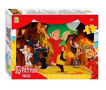 Пазлы   35 Степ Пазл "Буратино" 91493