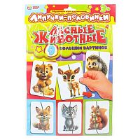 Игра обучающая д/малышей Умные игры Липучки-половинки "Лесные животные" 4630395016841