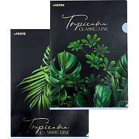 Папка-уголок А4 deVENTE "Tropicana" 3074216 180мкм.,непроз.,с рис.,тисн.фольг.,асс.