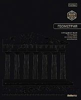Тетрадь предм. 48л. ХАТ "Премиум-Геометрия" 36002 софт-тач,3D фол.,3D лак,справ.инф.(клетка)