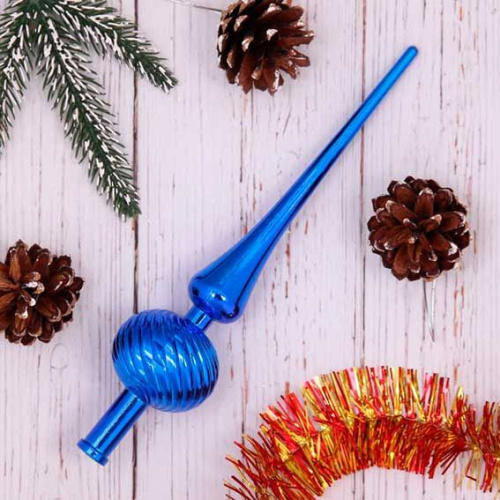 Верхушка  25см "Волна" 201-1047 синий Верхушка  25см "Волна" 201-1047 синий