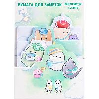 Кл.бумага д/заметок 70*92/70*82/70*58,5мм deVENTE  20л.*3шт 2010523 салатовый,асс.форм,диз.