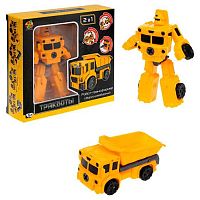 Игрушка 1TOY Тракботы робот-трансформер "Самосвал" Т24062 10см
