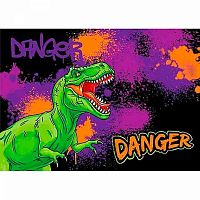 Клеёнка д/труда КОКОС 35*50см "Danger Dino" 214196