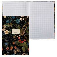 Бизнес-блокнот А4 160л. АЛЬТ тв.обл. "Flora. Лесные ягоды" 3-160-490/18 глянц.лам.,клетка