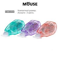 Коррект. лента ХАТ 5мм* 6м "Mouse" 089174 е/подвес,асс.