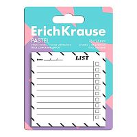 Кл.бумага д/заметок 73*73мм EK  20л. "Pastel To do list" 63673 белый,пластик.