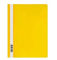 Скоросшиватель пластиковый А4 СТАММ ММ-30719 жёлтый,160мкм,с прозр.верх.