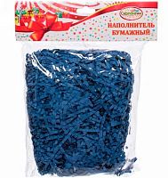 Наполнитель бумаж. "Праздничный вечер" 549-295 синий,гофре,50гр.