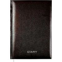 Ежедневник н/д А5 160л. ATTOMEX тв.обл. б/в "Orion" 2034391 чёрн.,бел.бум.,поролон,тисн.