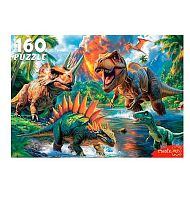 Пазлы  160 Рыжий кот "Эпоха динозавров" Ф160-4545