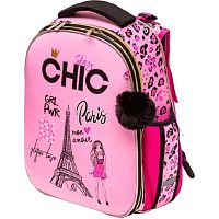 Ранец школьный deVENTE "Choice. Chic" 7033412 жёсткий,38*28*16см,1000гр.+брелок