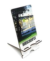 Подставка д/телефона АПИЛКА АРТ - 76 дерево,9,5*16,5*11см