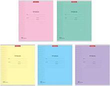 Тетрадь 12л. (кос.лин.част.) EK "Классика с линовкой" 43334 мел.карт.,асс.