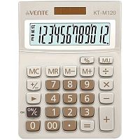 Калькулятор наст. 12разр. deVENTE KT-M120 4031531 дв.пит.,бежевый,105*143*32мм