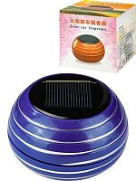 Ароматизатор д/авто на солн.батарее Миленд "Форма" АР-4193 синий,свеж.-цитрус,6,5*4,5см