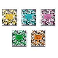 Тетрадь д/записи иностр.слов А5+ 48л. EK "Words" 58545 линейка,асс.