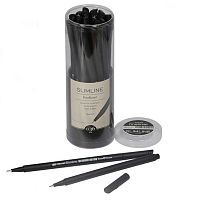 Ручка капиляр. BV "Slimline" 0,36мм (Файнлайнер) 36-0021 чёрная