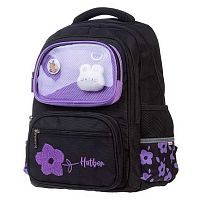 Рюкзак ХАТ Cool "Violet" 26007 п/э светоотр.нагруд.стяжка,2отд.,5карм.,40*29*17см