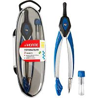 Готовальня deVENTE (2предм.) 5093502 чёрный пласт.футляр