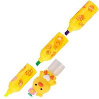 Маркер текст. КОКОС ONE METER SUNSHINE "Утята" 252413 жёлтый,скош.,1-4мм