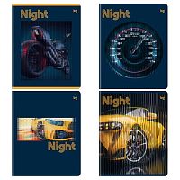 Тетрадь 96л. (клетка) BG "Night" 09064 выб.лак.
