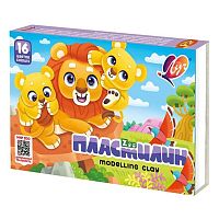 Пластилин 16цв.,240гр. ЛУЧ "Zoo" 29С 1723-08