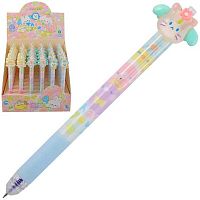 Ручка гелевая авт. "Пиши-Стирай" КОКОС JIANDAN "Cute life" 252113 синяя,0,5мм,игольч.,асс.