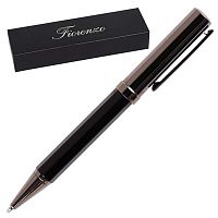Ручка подар. шар. Fiorenzo 231465 синяя,1,0мм,чёрн.графит.шестигр.метал.корп.,повор.мех.,карт.футляр