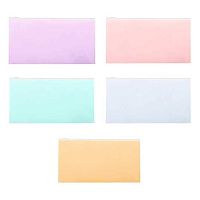 Папка на молнии 245*130мм Expert Complete "Trend Pastel" EC21012200 Zip,асс.,прозр.,дигональ,180мкм