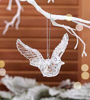 Подвесное украшение НГ "Хрустальная птица" 916-2122 розр.,7*7,5см