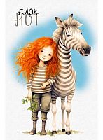 Блокнот А6  32л. АППЛИКА "Милые друзья" С0100-298 мел.обл.,клетка