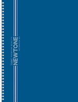 Тетрадь 80л. (клетка) А4 ХАТ спираль Premium "Newtone Pastel Чернильное небо" 05061 софт-тач,перф.