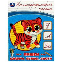 Пропись каллиграфическая УМКА "Пишем цифры,буквы,слоги" 978-5-506-08752-6