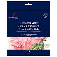 Карандаши аквар. худ. 48цв. VISTA-ARTISTA "Gallery" VGWP-48 круглый,к/к,е/подвес