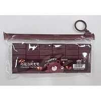Набор маркеров текст.  6цв. КОКОС "Chocolate" 252425 мини,скош.,1-4мм,в пакет zip