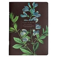 Тетрадь 40л. (клетка) Be Smart "Flora. Баптизия" N4241 микротекстур.,лам.,тисн.фольг.,скругл.углы