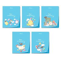 Тетрадь 24л. (линейка) SVETOCH пластик.обл. "Мир знаний" Т193 (01470)