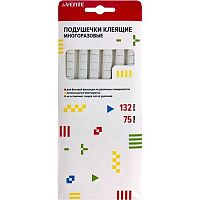 Подушечки клеящие deVENTE 4163303 многораз.,белые,132шт.