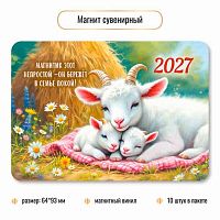 Магнит винил. Символ Года 2027 КВ 10408