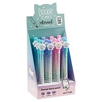 Карандаш вечный MESHU "Basis" MS_63968 HB,топпер,асс.