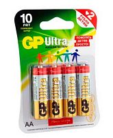 Батарейка GP Ultra Alkaline LR6 AA блистер 