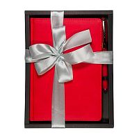 Набор подар. (ежедневник н/д А5 BV кож.зам."Classic" красный+ручка ) 3-689/04-2