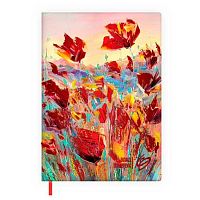 Ежедневник н/д А6+ 120л. ESCALADA кож.зам. "#Влад Кравчук. Маки" 70699