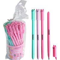 Карандаш вечный deVENTE "Kitty" 5032509 колпачок в форме кошечки,асс.