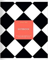 Тетрадь 48л. (клетка) Be Smart "Kaleidoscope. Красный" N4463 лам.,скругл.углы