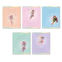 Тетрадь 24л. (клетка) SVETOCH "Фея волшебства" Т84 (01429) выб.блёстки